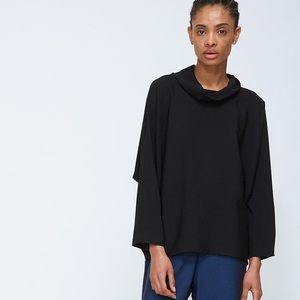NWT Issey Miyake Drape Collar Air Shirt